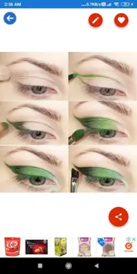 Eye MakeUp Artist Designs android App screenshot 1