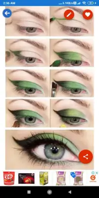 Eye MakeUp Artist Designs android App screenshot 6